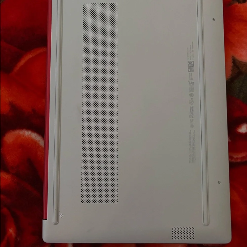 HP Gray Laptop with Black Keyboard